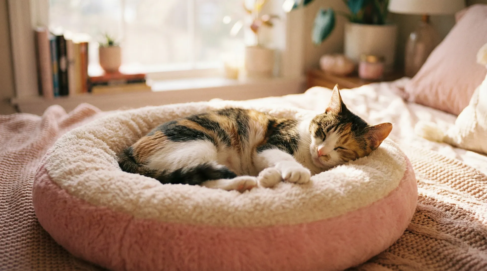 三花猫安静入睡 - 明日花 bt